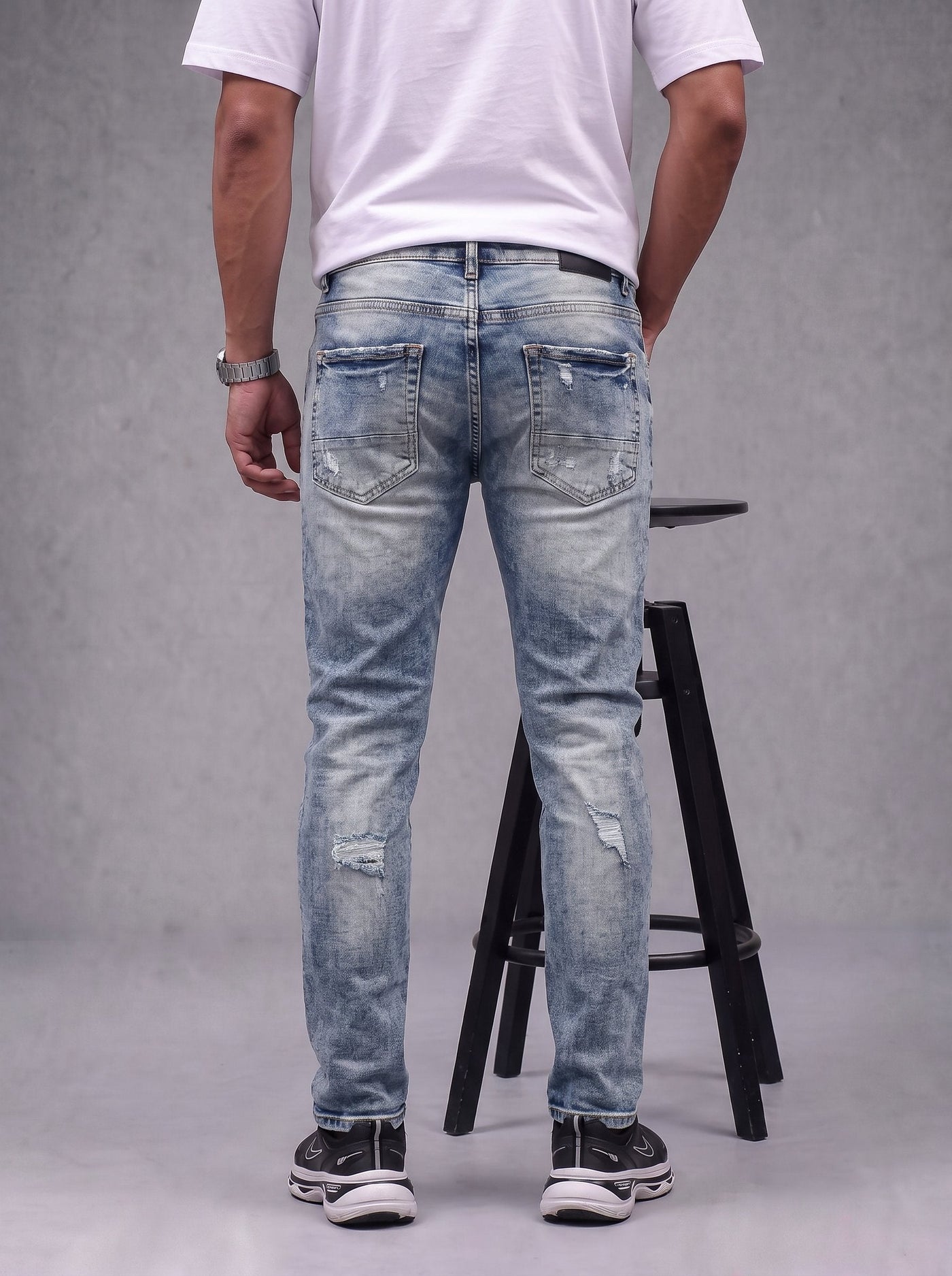 Jean PP PU056 Azul Para Hombre