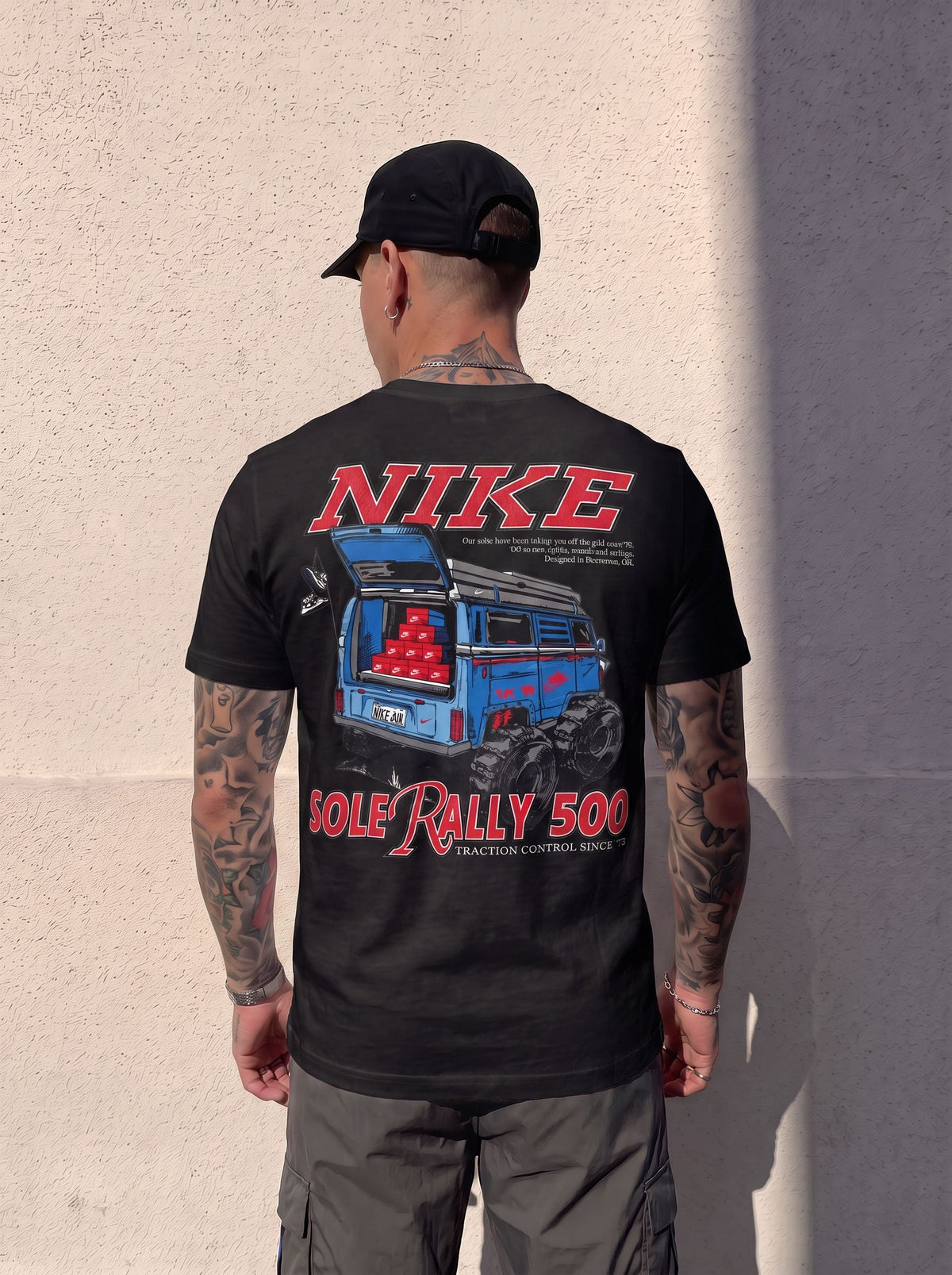 Camiseta 921060 Basica Negro para hombre