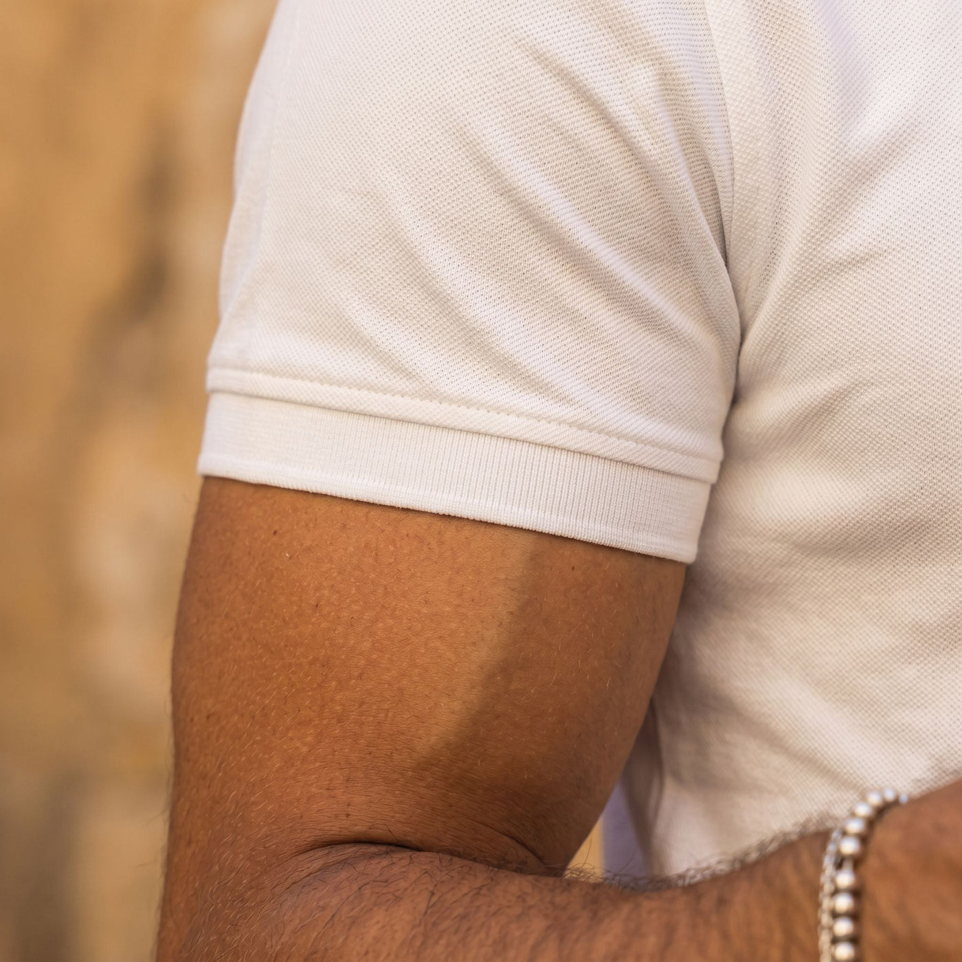 Camiseta 185049 Tipo Polo Blanco para hombre