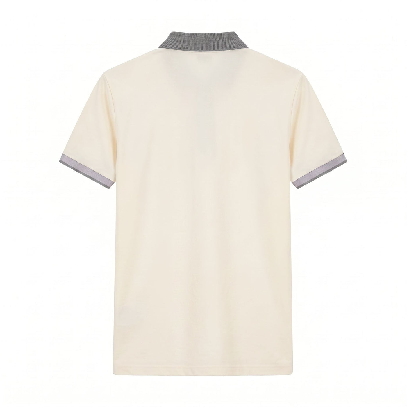 Camiseta 918013 Tipo Polo Crema para hombre
