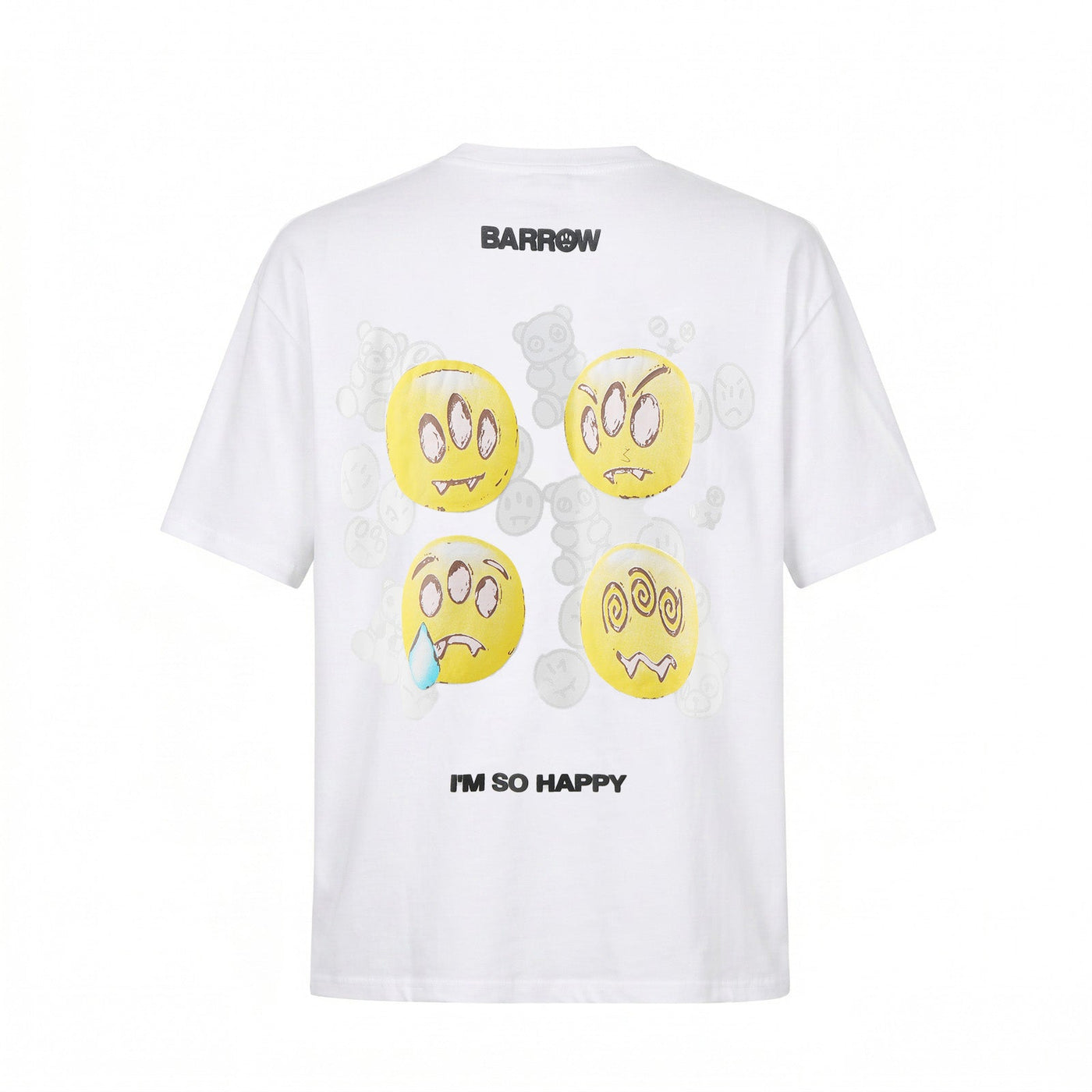 Camiseta 881196 Oversize Blanco para hombre