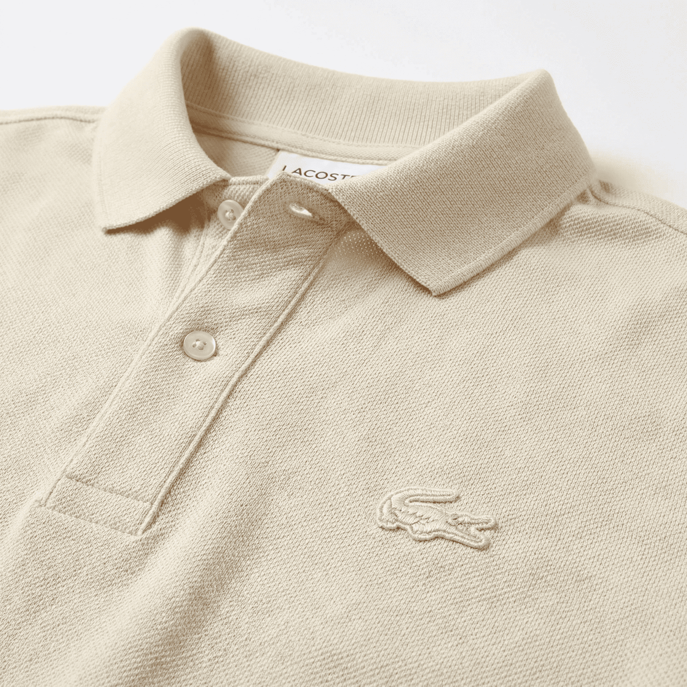 Polo crema para hombre - imagen 4 - JDC Luxury Store