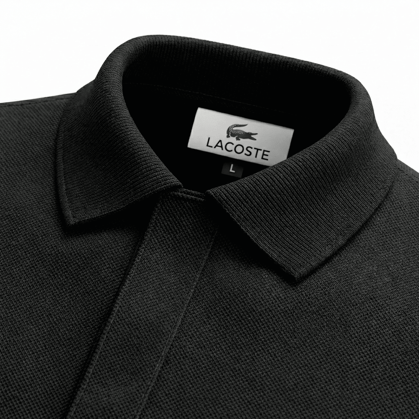Polo negra para hombre - imagen 4 - JDC Luxury Store