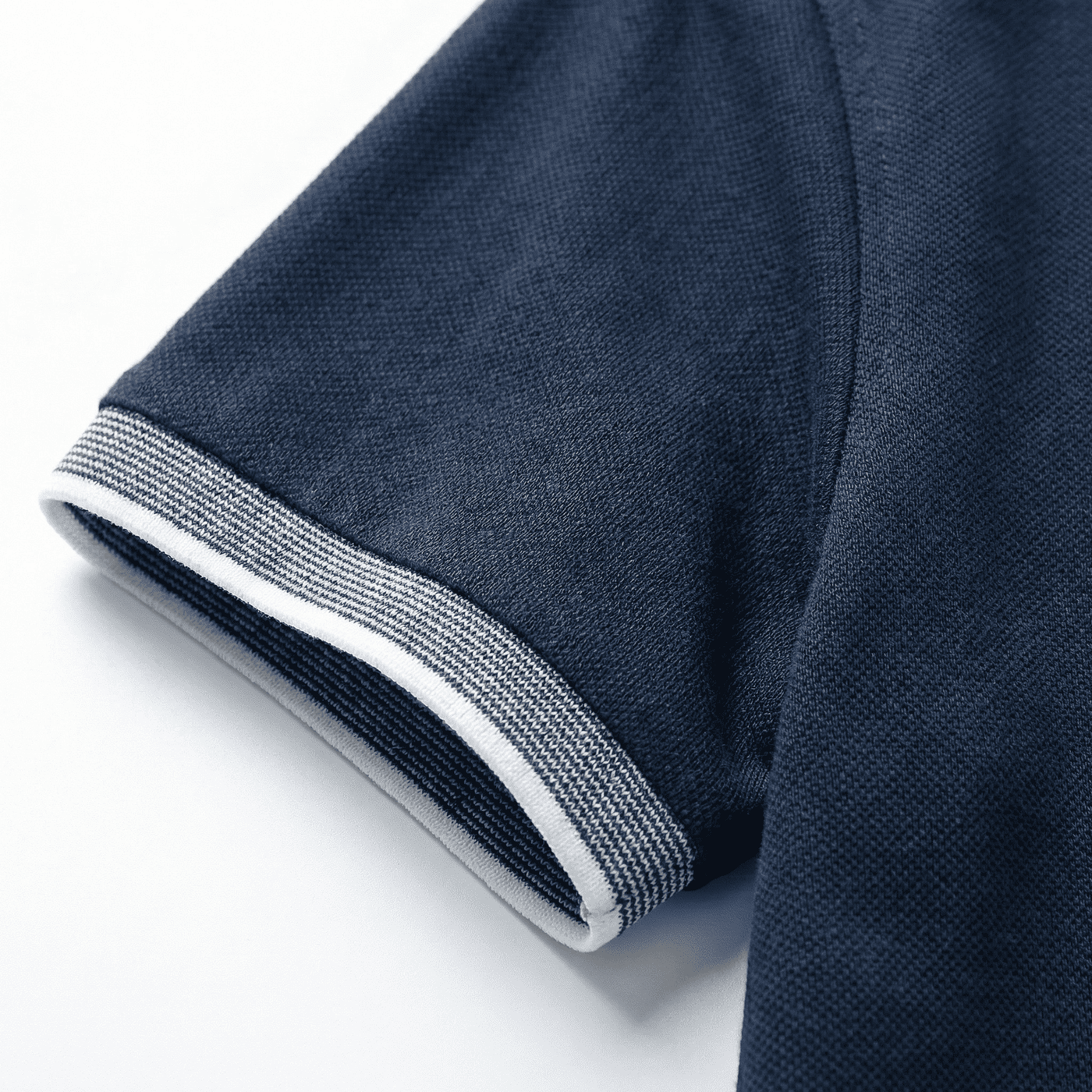 Polo azul oscuro para hombre - imagen 6 - JDC Luxury Store