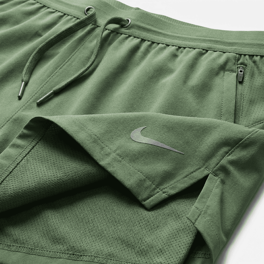 Pantaloneta Deportiva Verde Oscuro Para Hombre Ref. PAN40