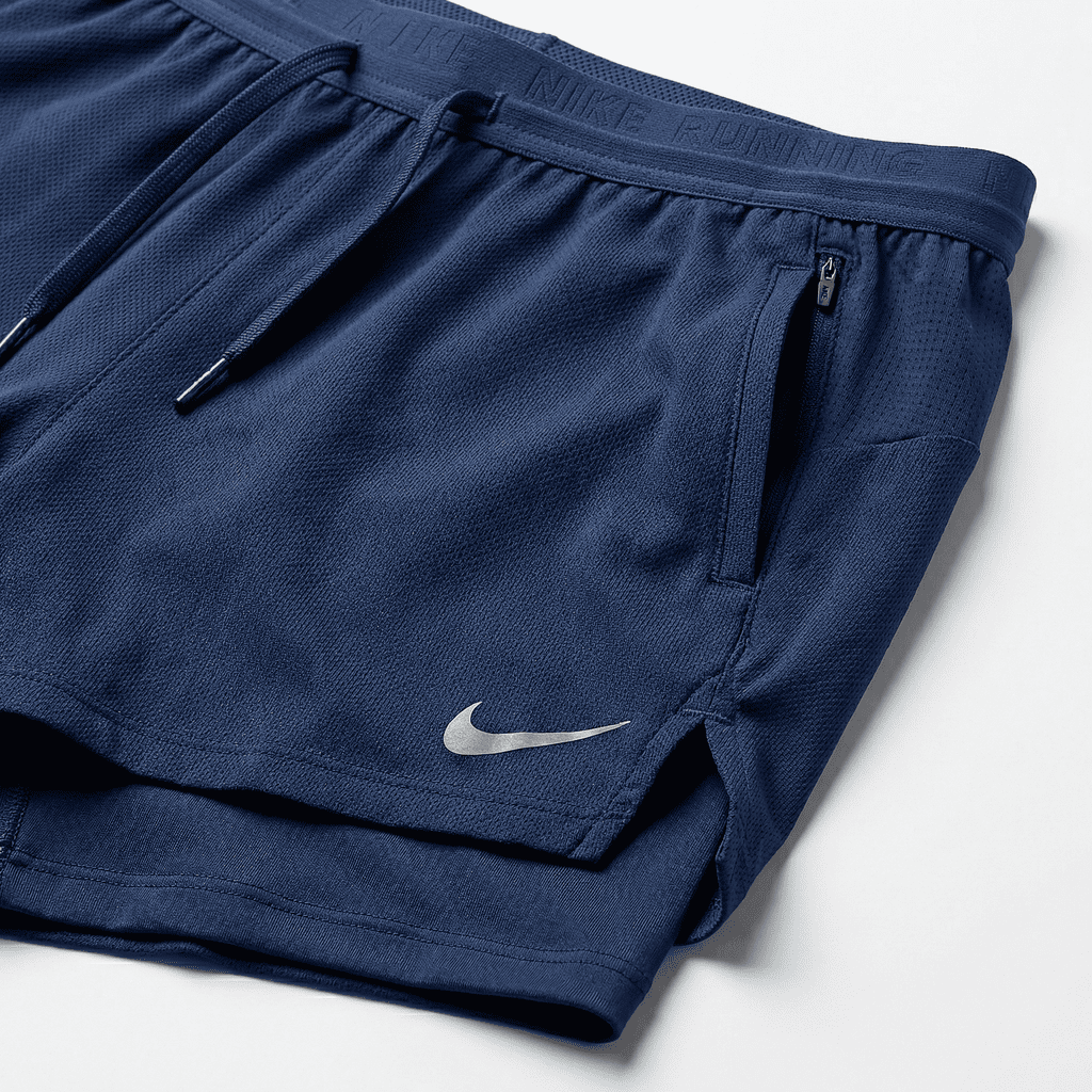 Pantaloneta Deportiva Azul Oscuro Para Hombre Ref. PAN40