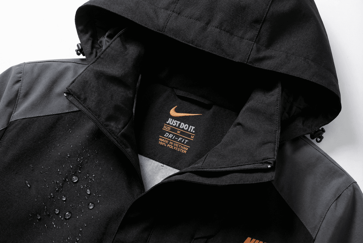 Chaqueta Deportiva Negra/Gris Para Hombre Ref. 1818