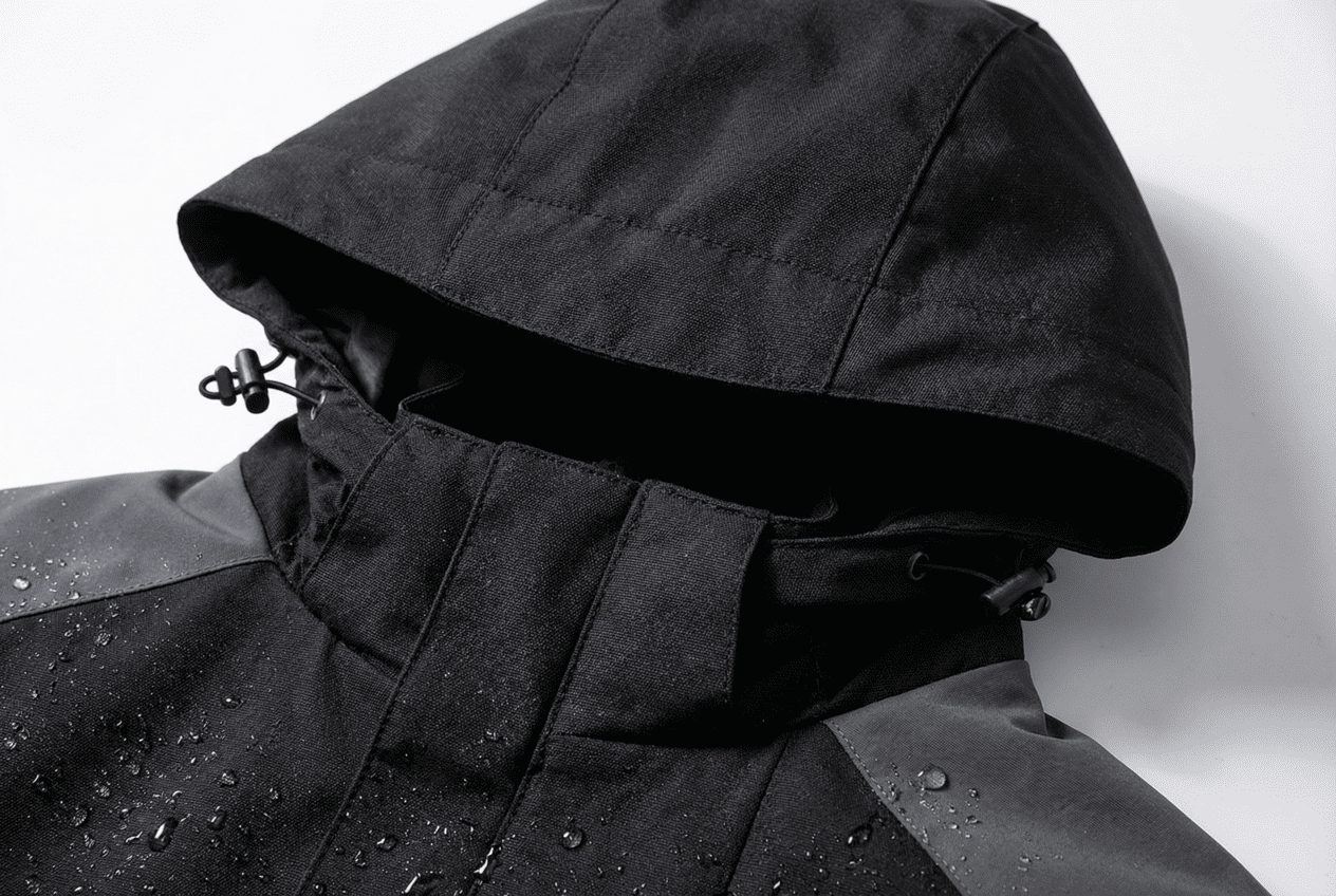 Chaqueta Deportiva Negra/Gris Para Hombre Ref. 1818