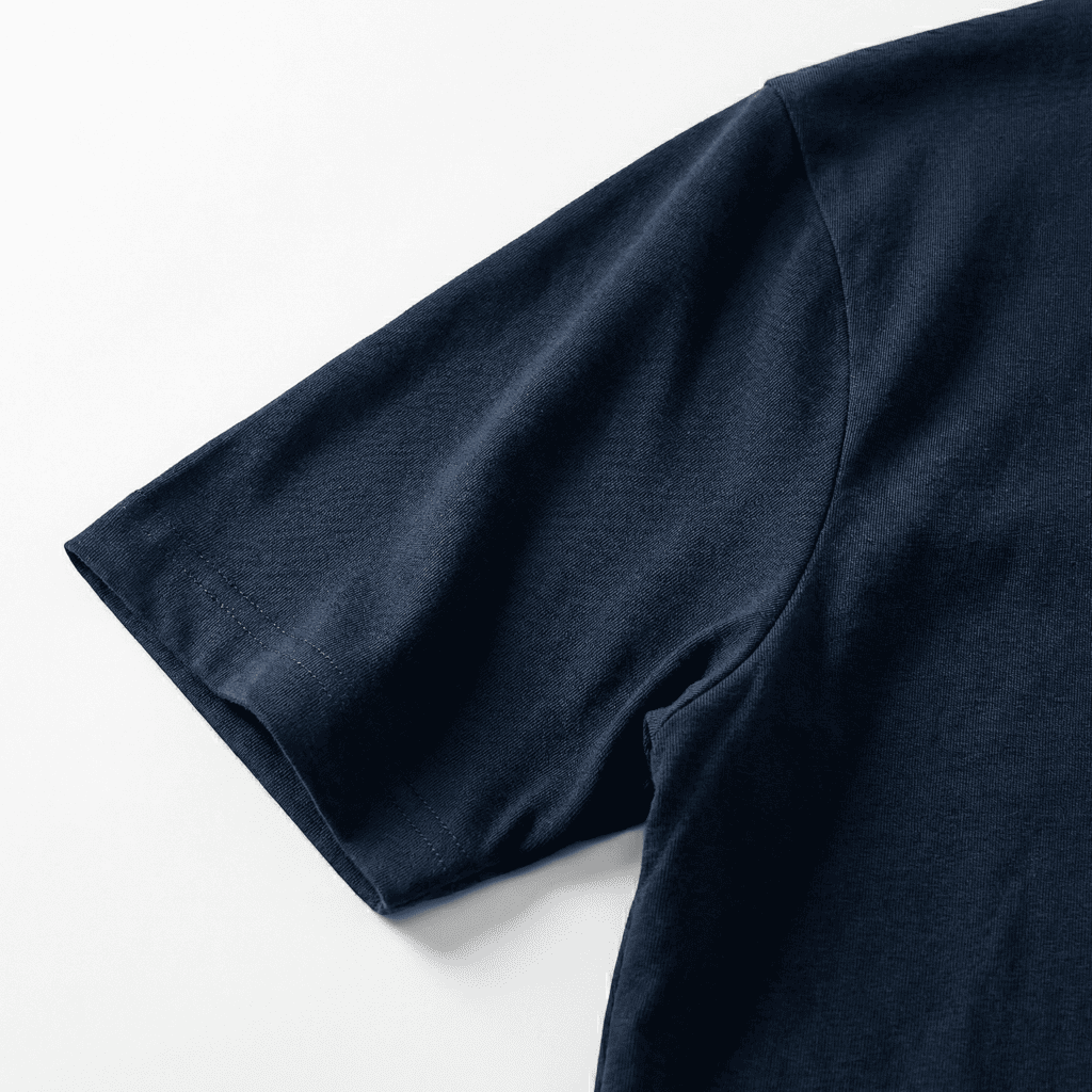 Camiseta básica azul oscuro para hombre - imagen 3 - JDC Luxury Store
