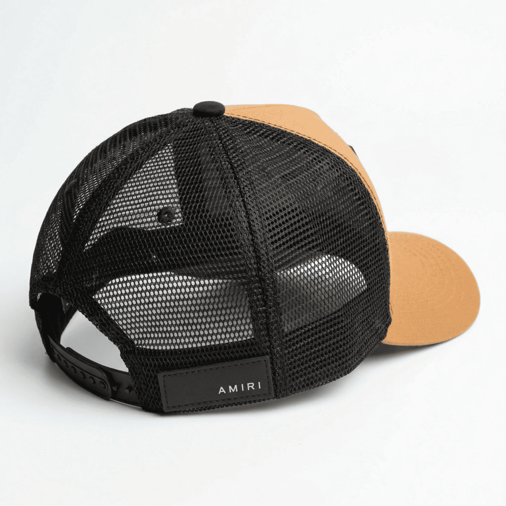 Gorra negra para hombre - vista trasera - JDC Luxury Store