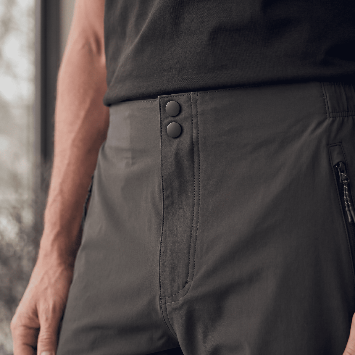 Pantaloneta 25D668 Negro Para Hombre