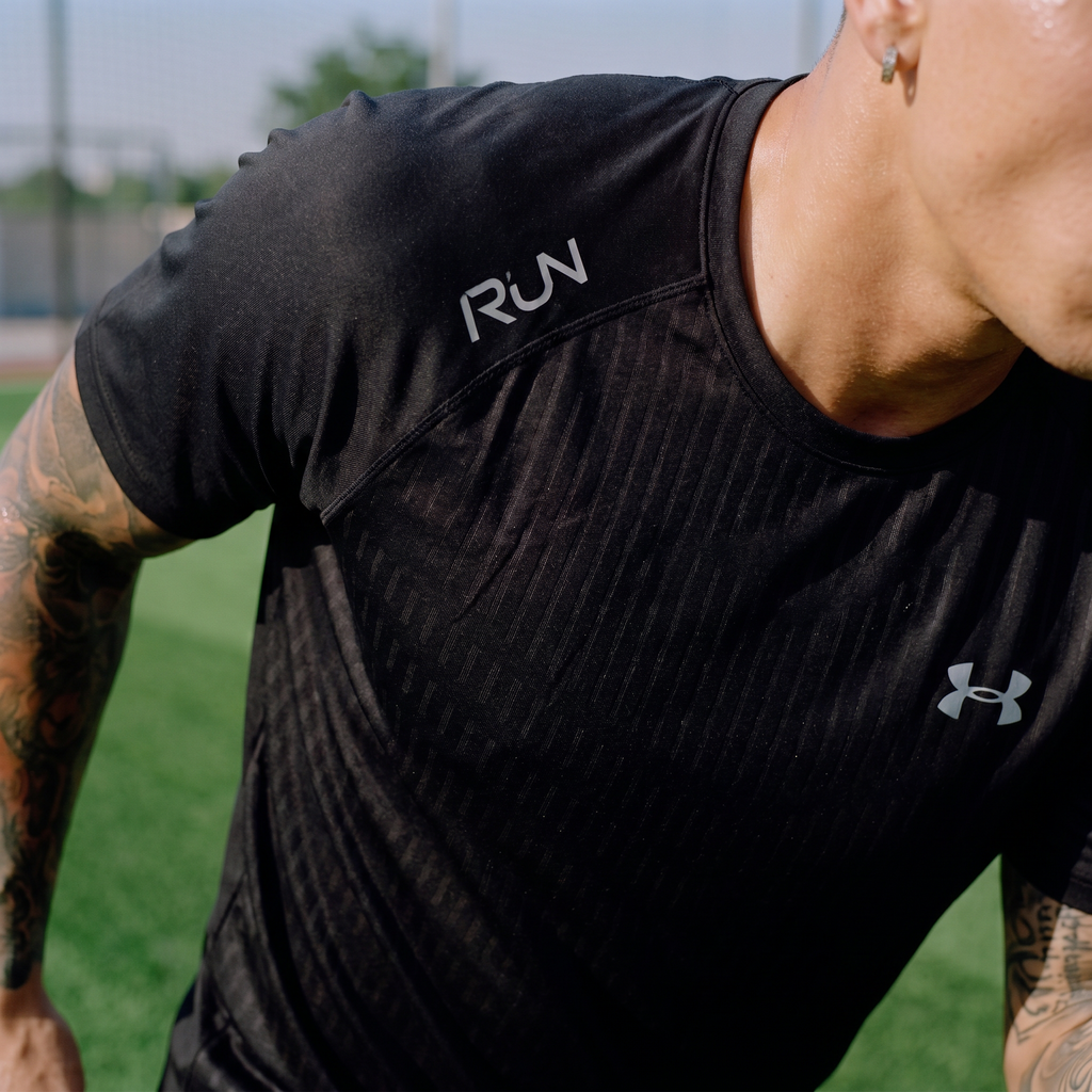 Camiseta Deportiva Negro para hombre Ref. CAM25
