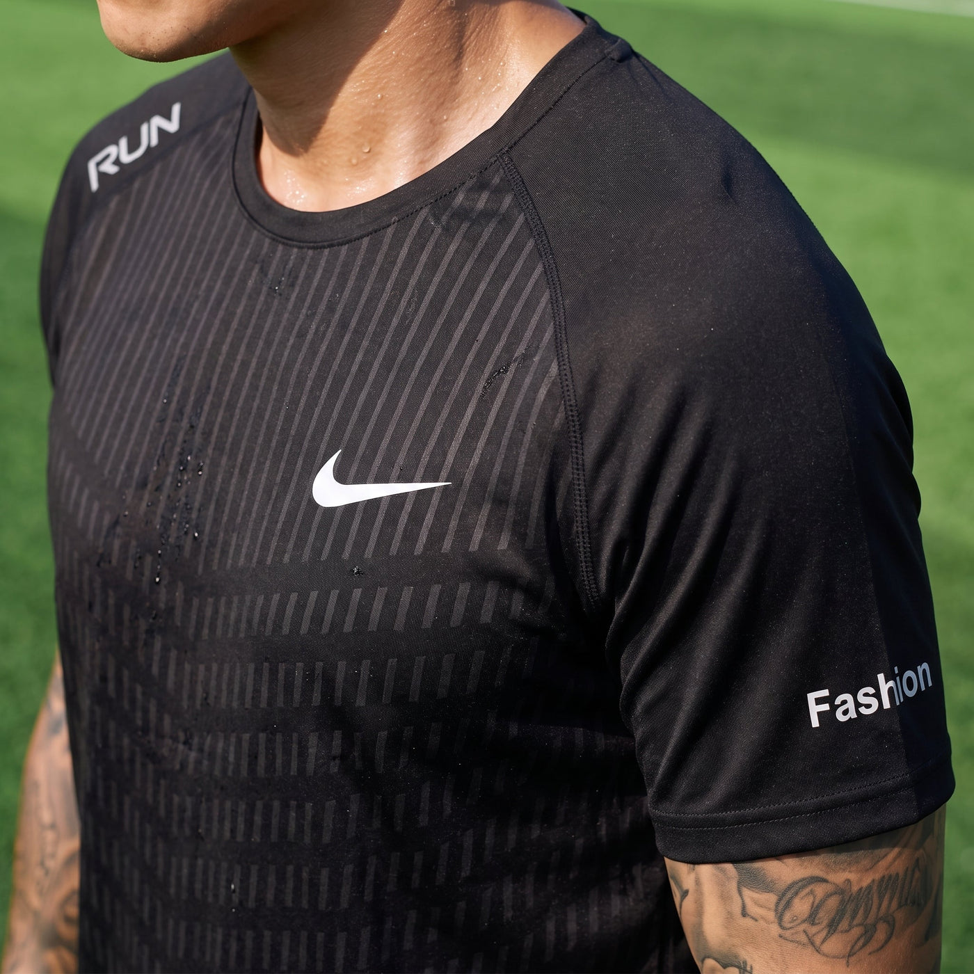 Camiseta Deportiva Negro para hombre Ref. CAM26