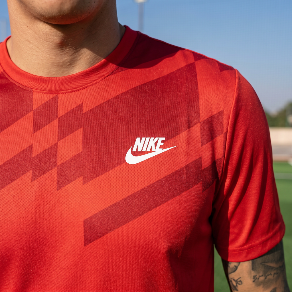 Camiseta Deportiva Rojo para hombre Ref. CAM27