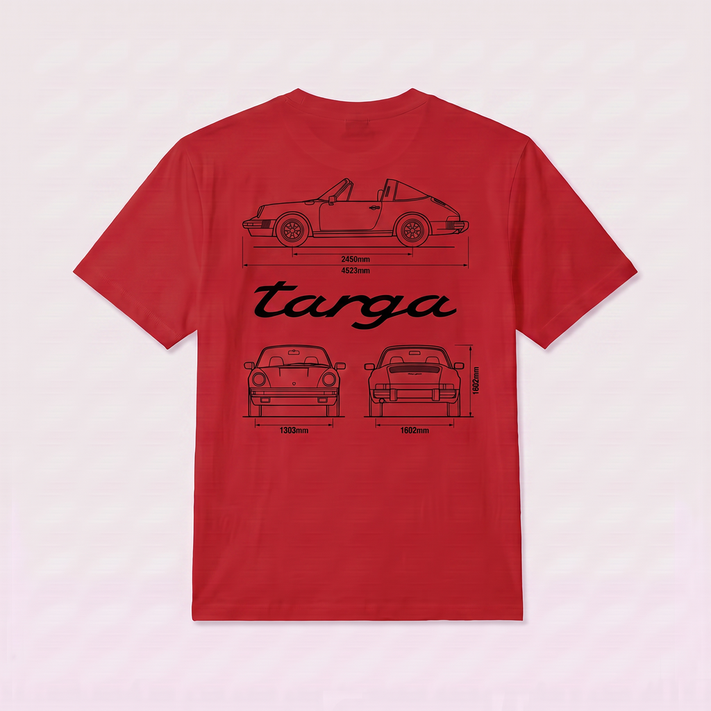Camiseta 921048 Estampada Roja Para Hombre