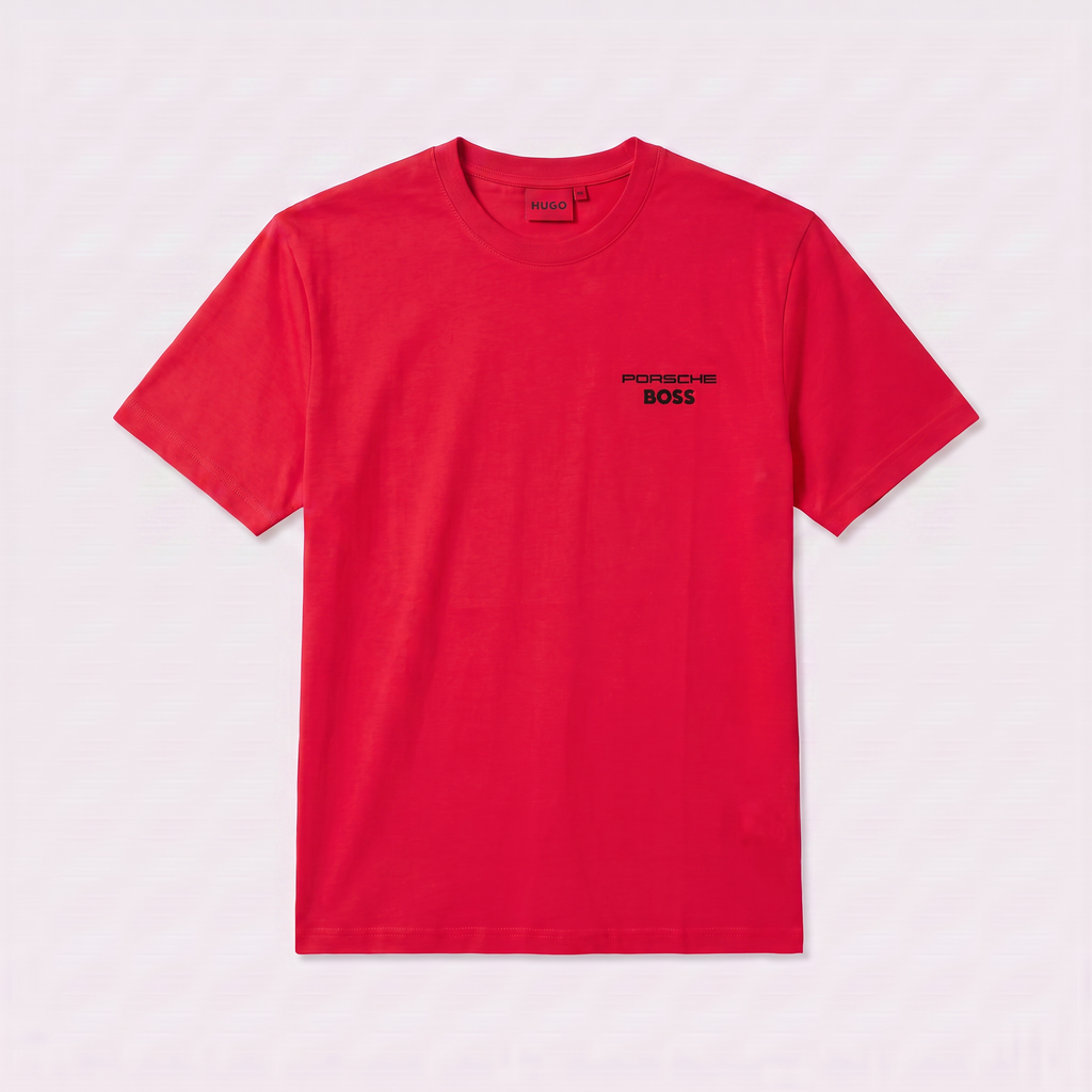 Camiseta 921048 Estampada Roja Para Hombre