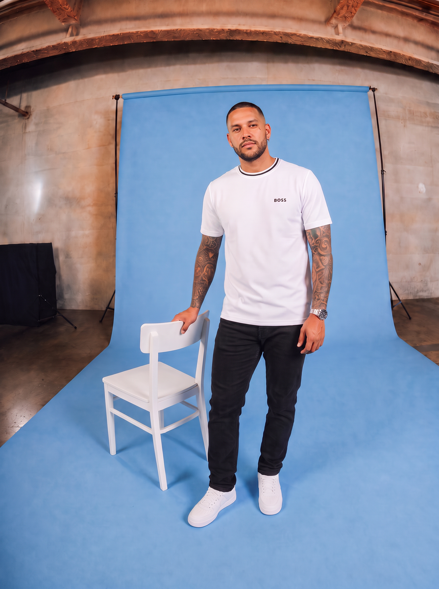 Camiseta 786498 Básica Blanca Para Hombre