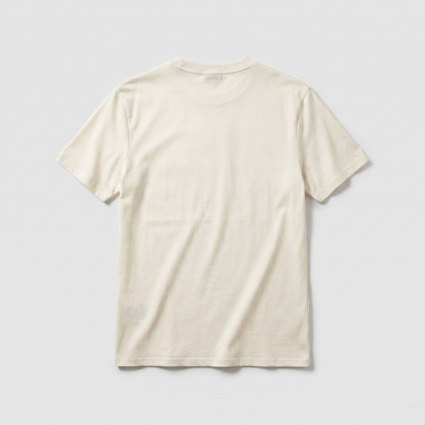 Camiseta 786758 Básica Crema Para Hombre