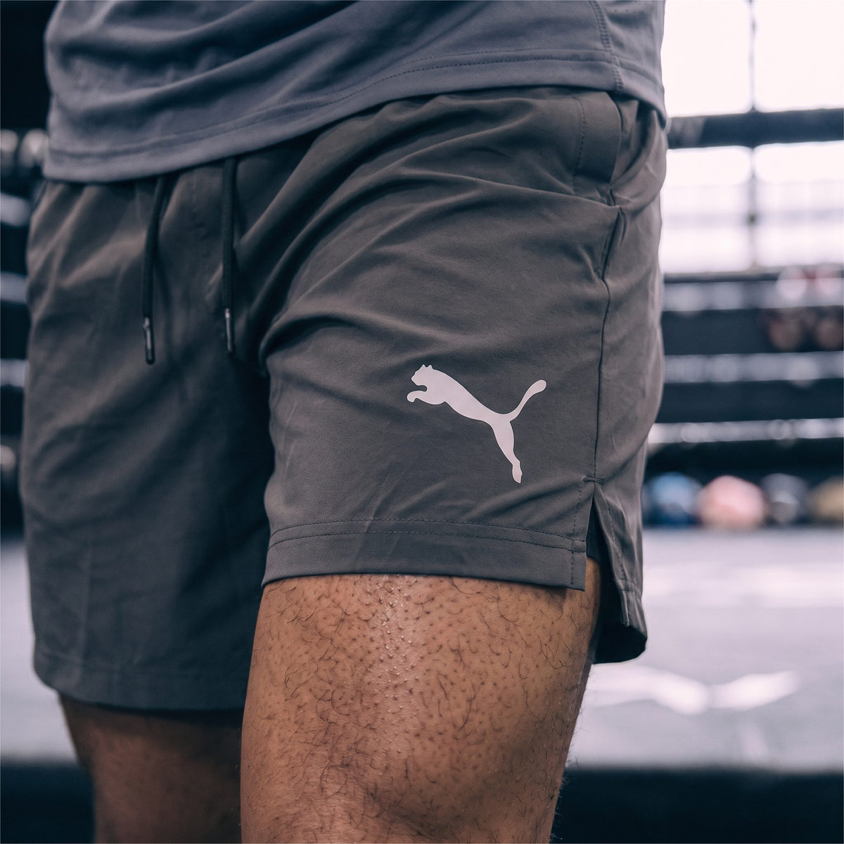 Pantaloneta Deportiva Gris Para Hombre Ref. PAN35
