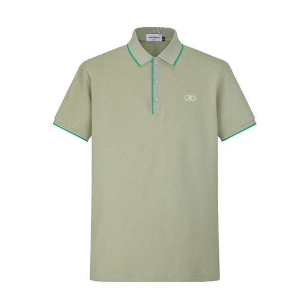 Camiseta 58201 Tipo Polo Verde Para Hombre