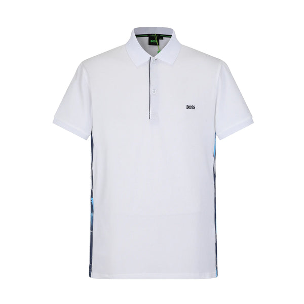 Camiseta 93011 Tipo Polo Blanca Para Hombre