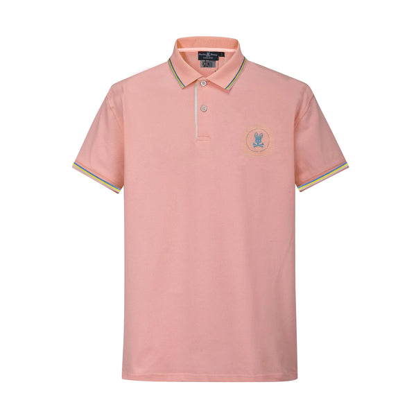 Camiseta 38170 Tipo Polo Rosa Para Hombre