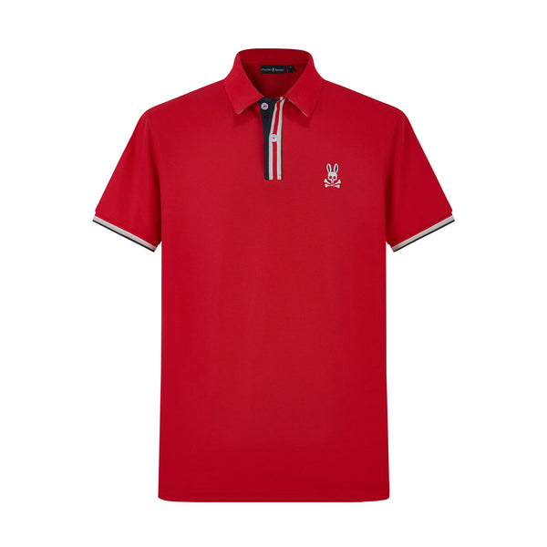 Camiseta 13602 Tipo Polo Rojo Para hombre