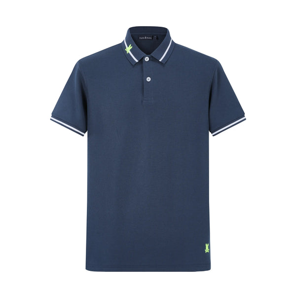 Camiseta 22345 Tipo Polo Azul Para hombre