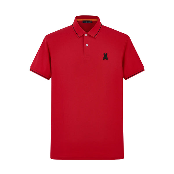 Camiseta 13609 Tipo Polo Rojo Para hombre