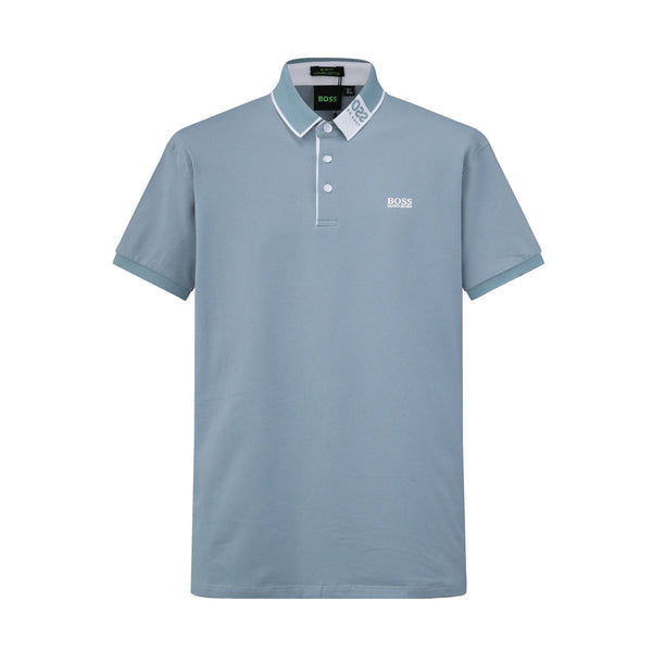 Camiseta 38174 Tipo Polo Azul Para hombre