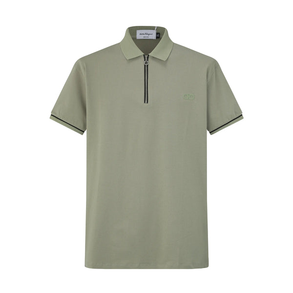 Camiseta 58202  Tipo Polo Verde Tea Para Hombre