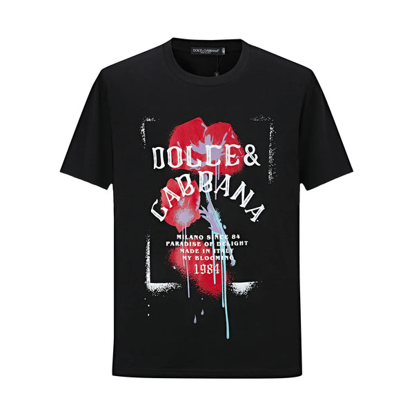 Camiseta 36036 Estampada Negra Para Hombre