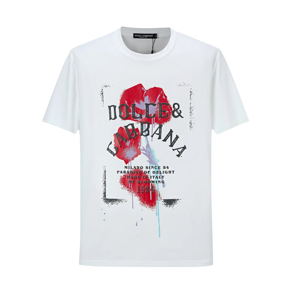 Camiseta 36036 Estampada Blanca Para Hombre