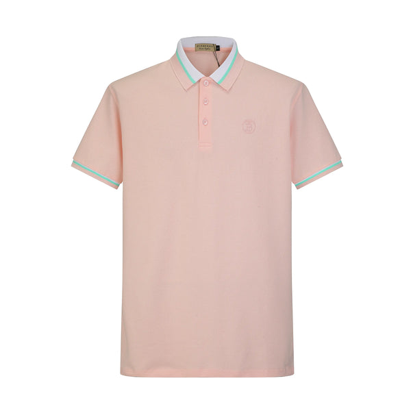 Camiseta 58184 Tipo Polo Rosa Para Hombre