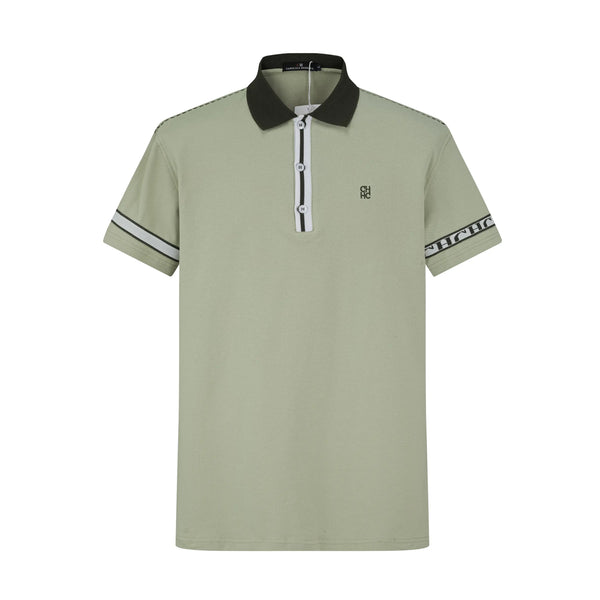 Camiseta 58144 Tipo Polo Verde Té Para Hombre