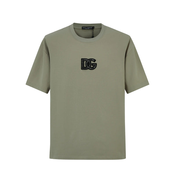 Camiseta 788237 Verde Grisáceo Oversize Para Hombre