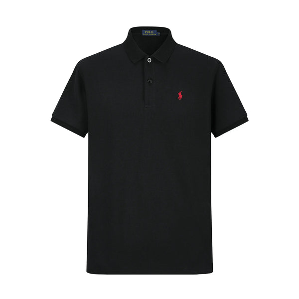 Camiseta 13613# Tipo Polo Negro Para hombre