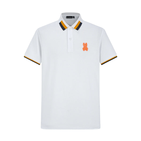 Camiseta 13603# Tipo Polo Blanca Para hombre