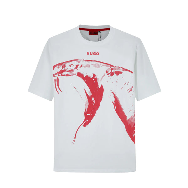 Camiseta 166015 Estampada Blanca Para Hombre