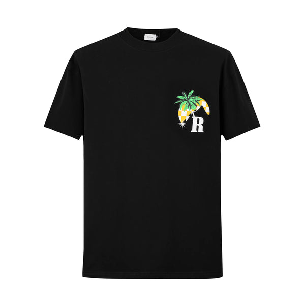 Camiseta 866505 Estampada Negra Para Hombre