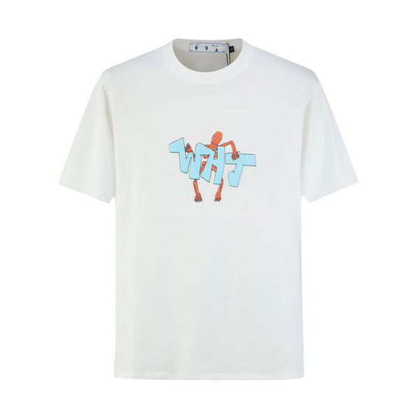 Camiseta 268017 Estampada Blanca Para Hombre