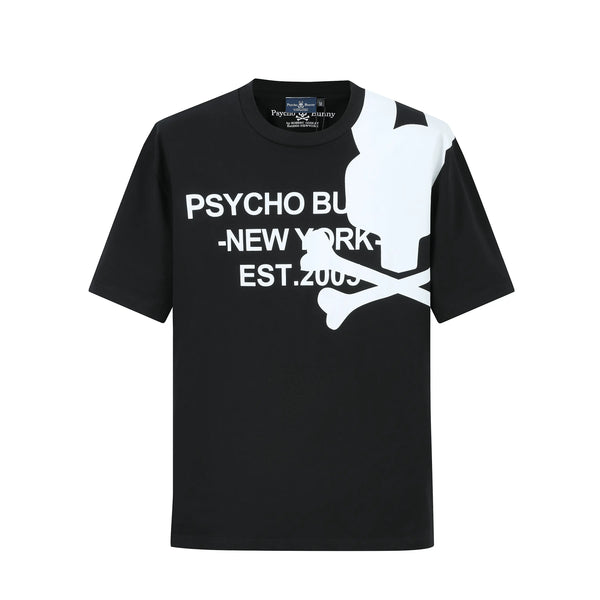 Camiseta 834008  Oversize Negra Para Hombre