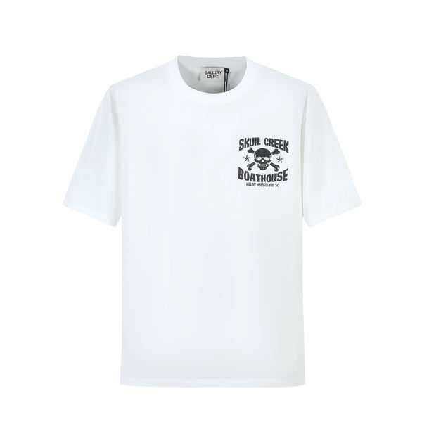 Camiseta 834012  Oversize Blanco Para Hombre