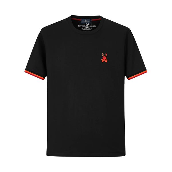 Camiseta 66433 Básica Negra Para Hombre