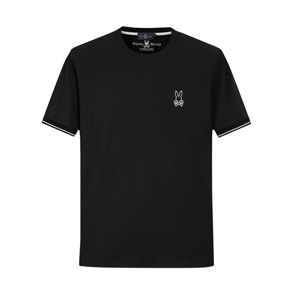 Camiseta 66430 Básica Negra Para Hombre