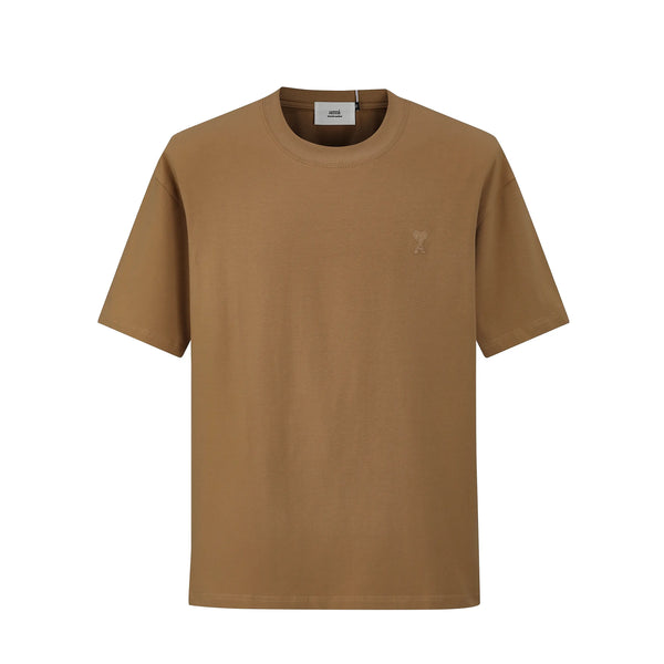 Camiseta 88753 Oversize Café Para Hombre