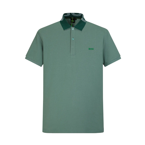 Camiseta 93003 Tipo Polo Verde Para hombre