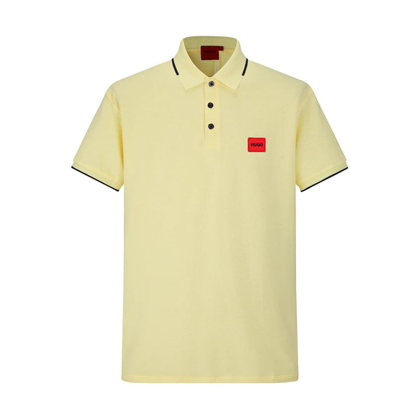 Camiseta 93006 Tipo Polo Amarilla Para Hombre