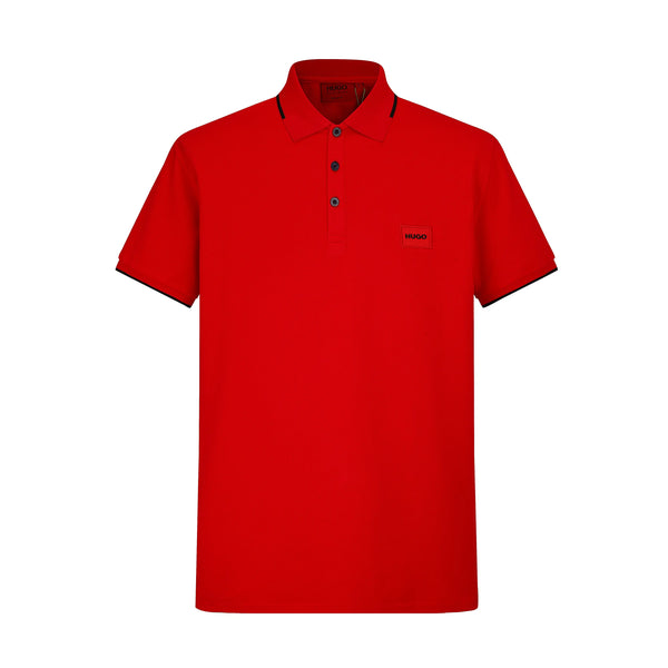 Camiseta 93006 Tipo Polo Roja Para Hombre