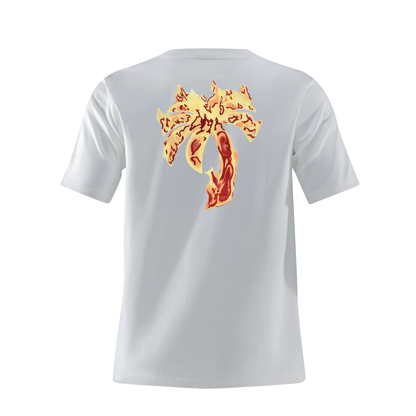Camiseta estampada blanca para hombre - imagen 2 - JDC Luxury Store